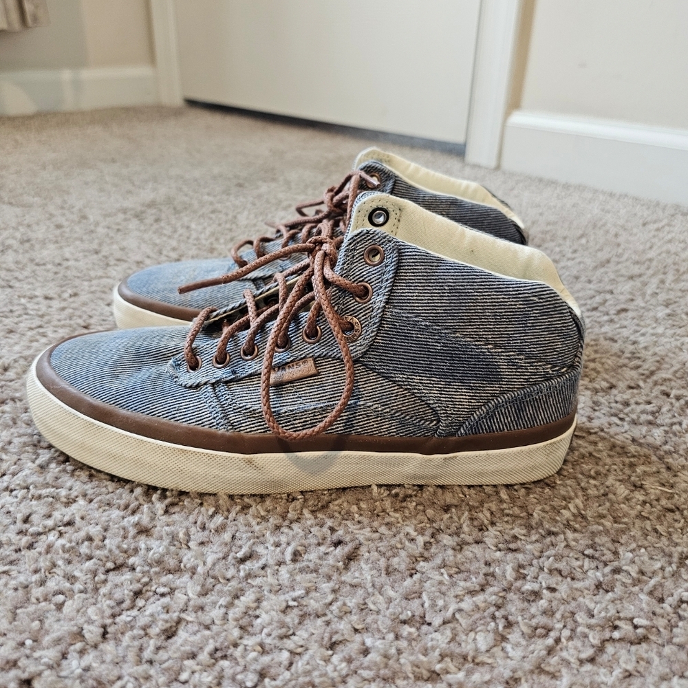 The Vans Bedford Acid Denim Size 8